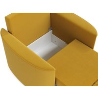 Кресло-кровать Mio Tesoro Амми (Velutto 56, желтый)