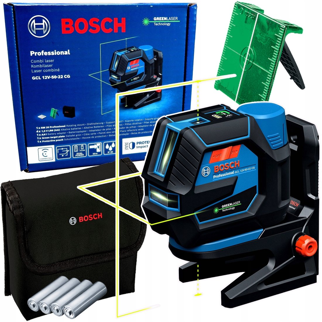 

Лазерный нивелир Bosch GCL 12V-50-22 CG Professional 0601066S00