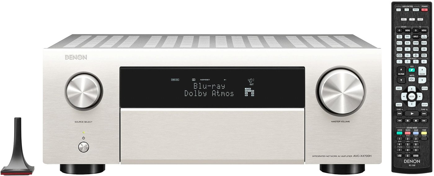 

AV ресивер Denon AVC-X4700H (серебристый)