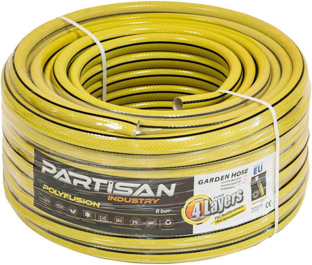 Шланг Partisan Polyfusion GHOSE-POLY-34L30PSN (5/8, 30м)