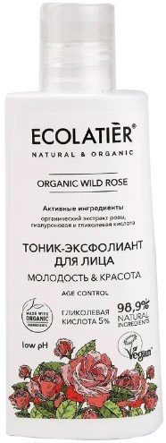 

Ecolatier Тоник для лица Green Wild Rose эксфолиант (150 мл)