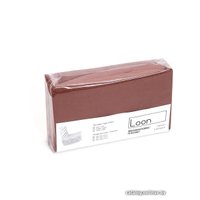 Простыня Loon Бязь 160x200 (коричневый)