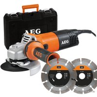 Угловая шлифмашина AEG Powertools WS 9-125 D Set [4935433525]