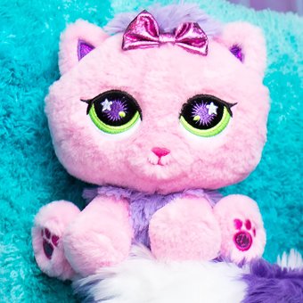 Классическая игрушка Hasbro Littlest Pet Shop Плюш Кошка 00673_LPS