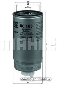 Топливный фильтр Mahle Knecht KC103