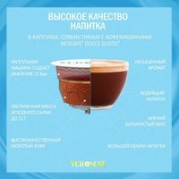Кофе в капсулах Veronese Латте Макиато Карамель 10 шт