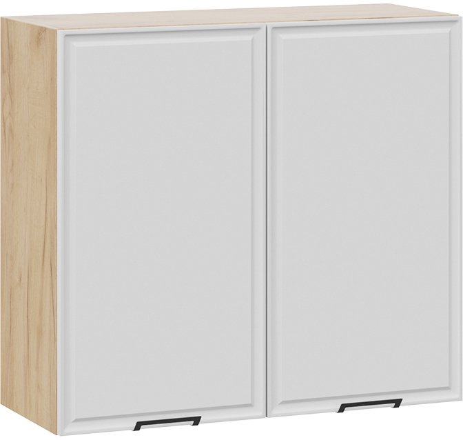 

Шкаф навесной Трия Белладжио 1В8 (дуб крафт золотой/фон белый)