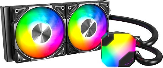 Система жидкостного охлаждения для процессора Montech HyperFlow ARGB 240 (черный)