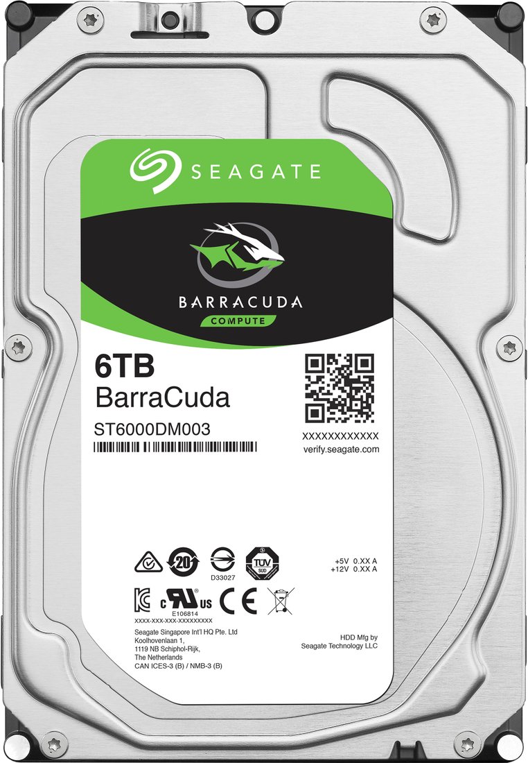 

Жесткий диск Seagate BarraCuda 6TB ST6000DM003