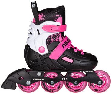 Роликовые коньки Powerslide Khaan Magic Pink (р. 31-34, розовый)