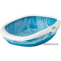 Туалет-лоток Savic Gizmo Large (белый/голубой)