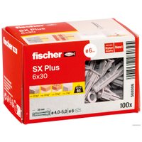 Дюбель универсальный Fischer SX Plus 6X30 568006 (100 шт)