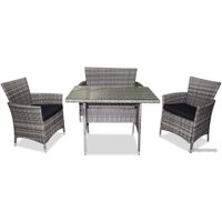 Обеденная группа Sundays LUC-NA04 (серый)