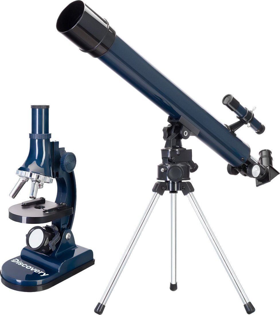 

Набор для опытов Levenhuk Discovery Scope 2 с книгой 77821