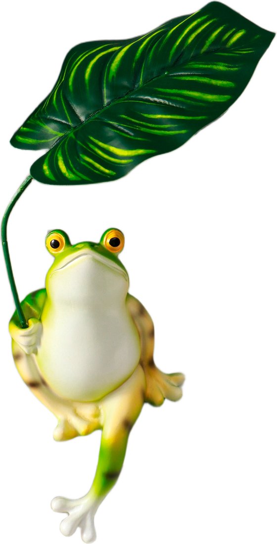 Статуэтка Sima-Land Лягуха под пальмовым листом 10954841