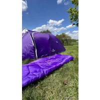 Спальный мешок Calviano Acamper Bergen 300г/м2 (фиолетовый)