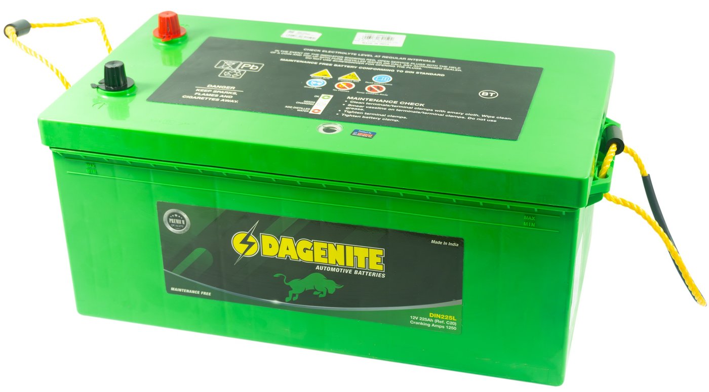 Автомобильный аккумулятор DAGENITE EFB L+ (225 А·ч)