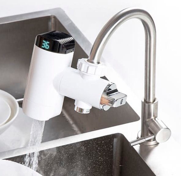 

Проточный электрический водонагреватель на кран Xiaoda Hot Water Faucet White HD-JRSLT06
