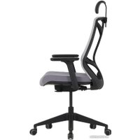 Офисное кресло Chair Meister Nature II 3D с подлокотниками слайдер (черный/серый)