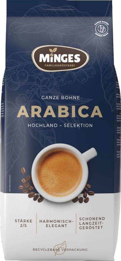 Кофе Minges Arabica 100% зерновой 250 г