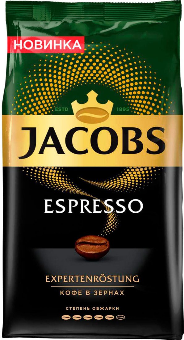 

Кофе Jacobs Espresso зерновой 1 кг