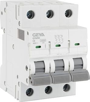 

Выключатель автоматический GEYA GYM9H-3P-3C 3P 3A C 10kA 3M GYM9H3P3C