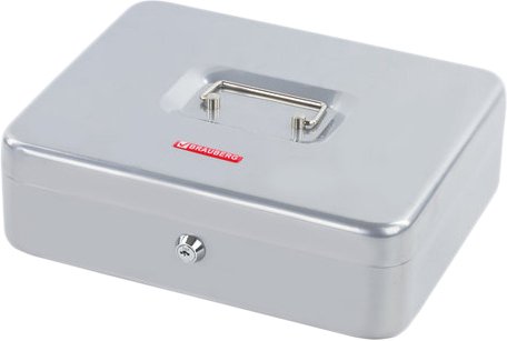 

Кэшбокс BRAUBERG Safe 291060 (серебристый)