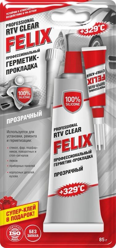 

Felix Герметик-прокладка прозрачный 85г 411040058