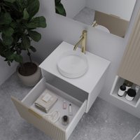  ЗОВ Тумба под умывальник Дублин 70 DU70LWMFC (флавио кашемир)