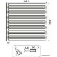 Решетка на кухонную мойку Omoikiri Roll-03 IN 4997005