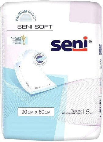 

Пеленки Seni Soft 90х60 см (5 шт)