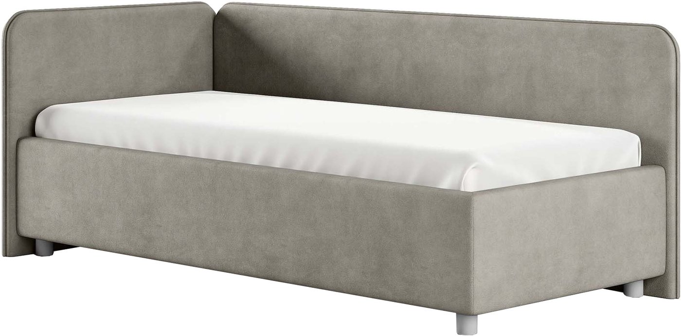 Кровать-тахта Сонум Capri L 90x200 (замша бежевый)