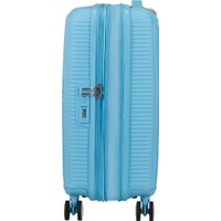 Чемодан-спиннер American Tourister Soundbox Blueberry fizz 55 см