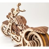 3Д-пазл Eco-Wood-Art Круизер с резиномотором