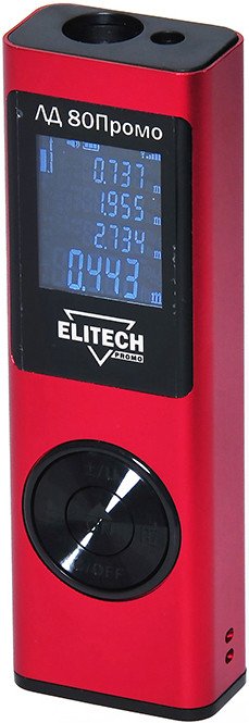 

Лазерный дальномер ELITECH ЛД 80 Промо