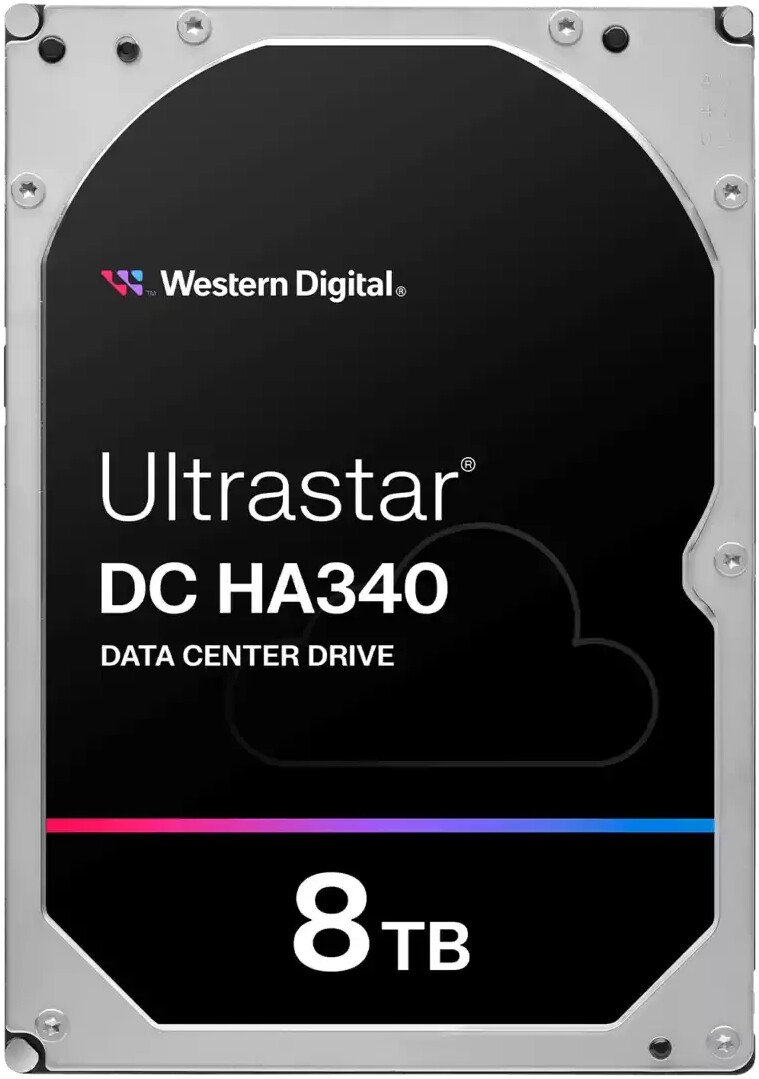 

Жесткий диск WD Ultrastar DC HA340 8TB WUS721208BLE604