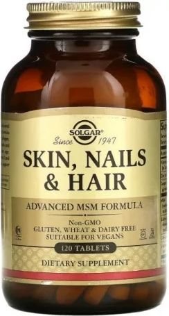 Комплекс Solgar Кожа, ногти, волосы (120 таблеток)