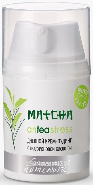 

Premium Крем-пудинг дневной с гиалуроновой кислотой MATCHA anTEAstress 50 мл