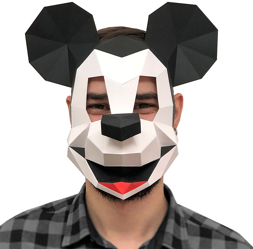 

PaperCraft PAPERRAZ Маска Микки Маус