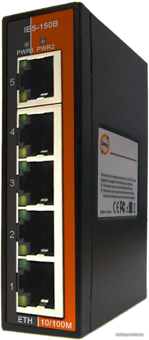 Неуправляемый коммутатор ORing IES-150B