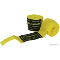 Бинт боксерский BoyBo BB2002-50 3.5 м (желтый)