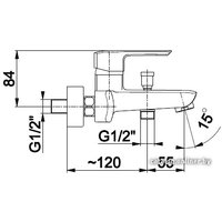 Смеситель Armatura Aquamaryn 4614-010-00