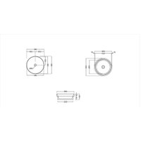 Умывальник Jaquar Solo SLS-WHT-6905