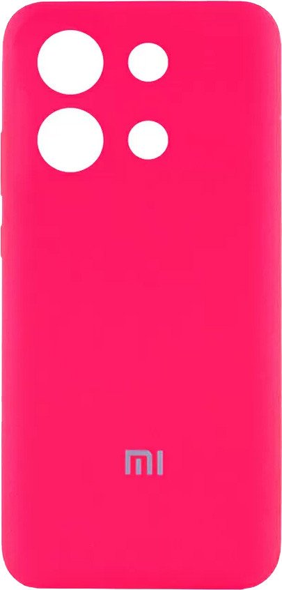 

Чехол для телефона KST Silicone Cover для Xiaomi Redmi Note 13 4G (фуксия с закрытым низом)