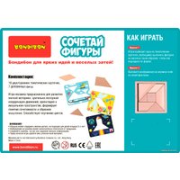 Развивающая игра Bondibon БондиЛогика Сочетай фигуры ВВ4883