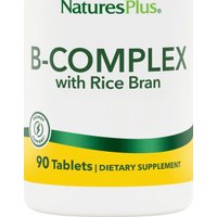 Комплекс NaturesPlus B-Complex with Rice Bran (90 таблеток)