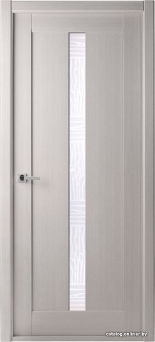 Межкомнатная дверь Belwooddoors Челси 60 см (стекло, экошпон, ясень скандинавский/мателюкс 5)