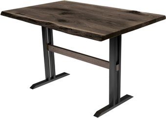 Buro7 Двутавр 110 (с обзолом и сучками, дуб мореный/черный)