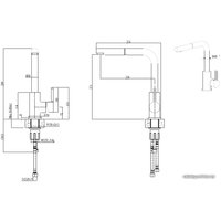 Смеситель Elleci C02 Bianco Antico G62
