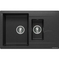 Кухонная мойка Polygran Brig-770 (черный 16)